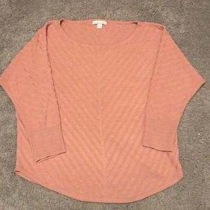 NY&Co Light Pink Sweater